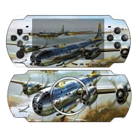 Виниловая наклейка для игровой консоли Sony PSP 3000 "Бомбардировщик" артикул 3029d.